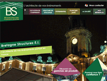 Tablet Screenshot of bretagne-structures.com